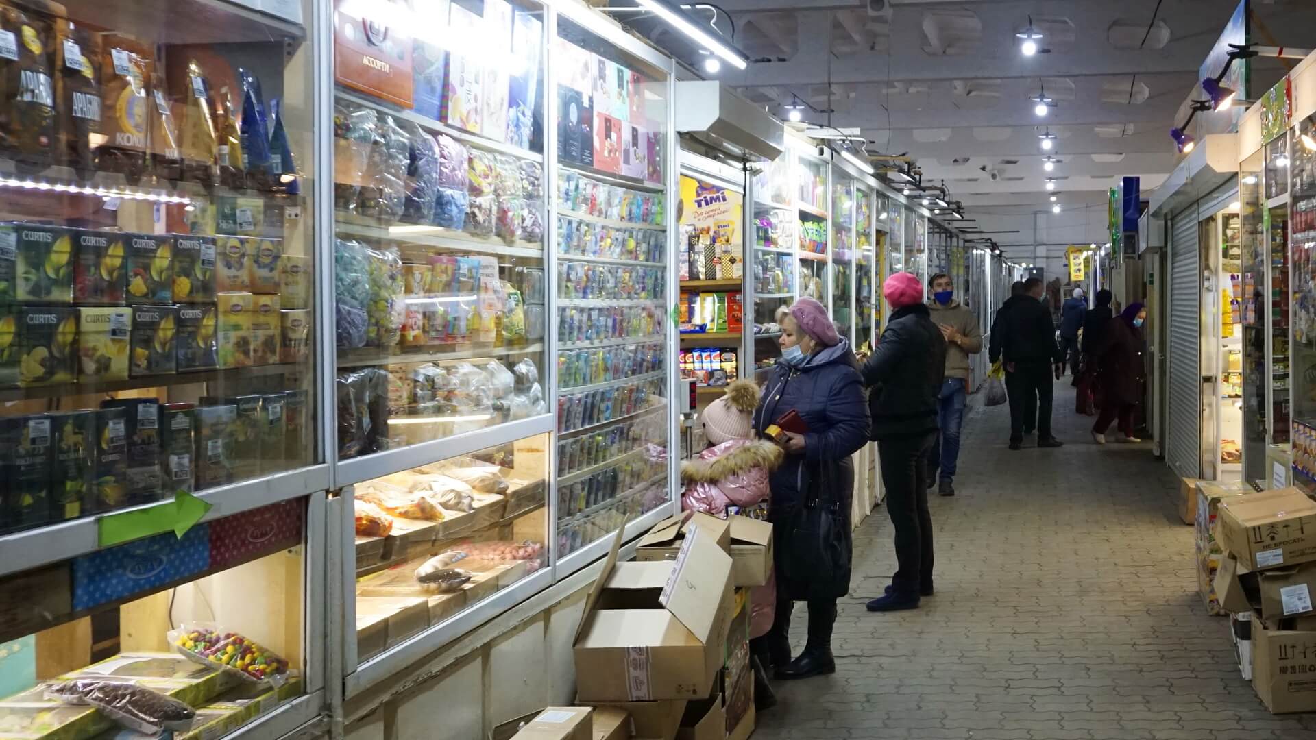 Аренда торгового островка под продукты в ТЦ