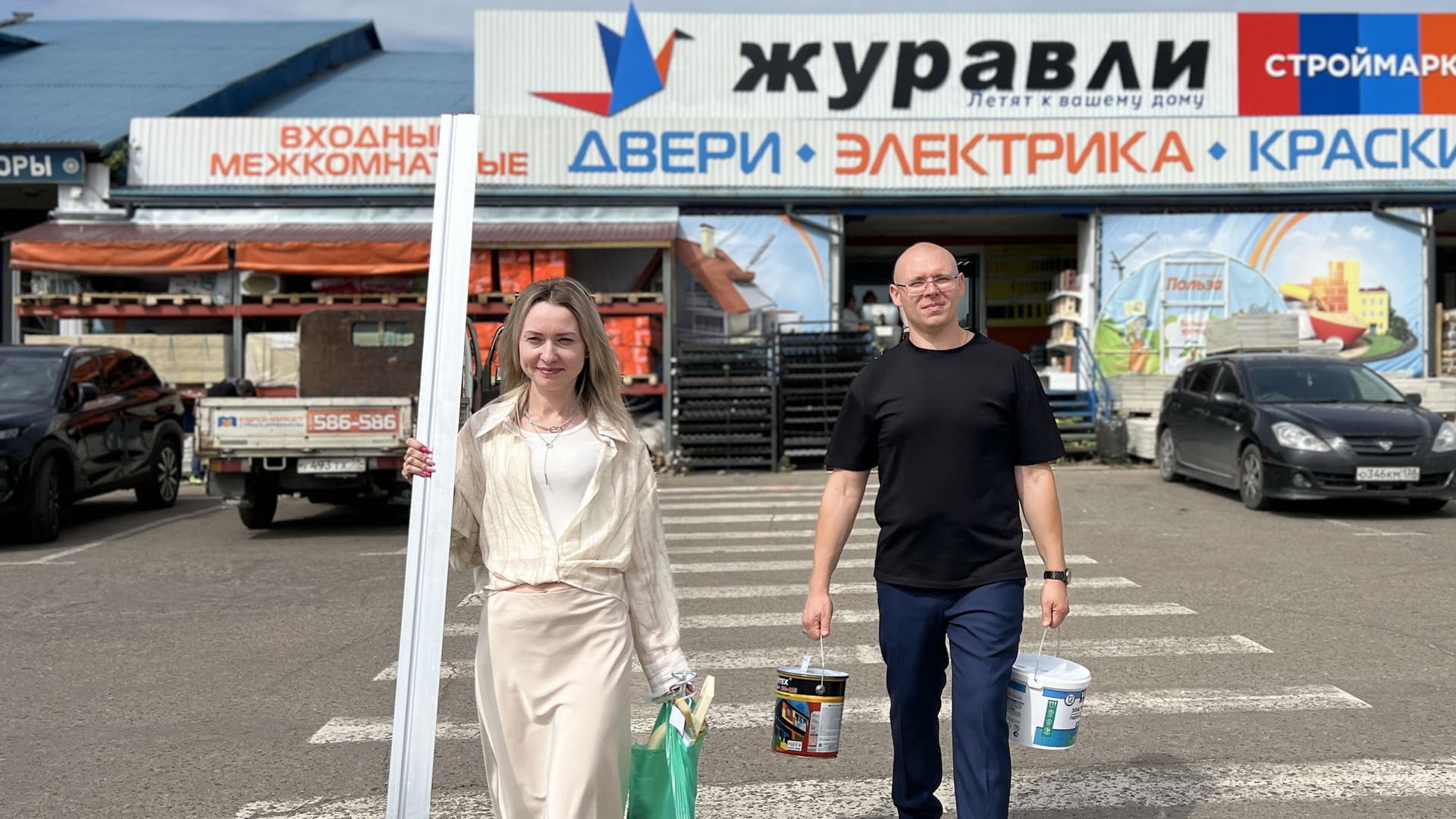 Строймаркет «Журавли» на базе «Сатурн»: широкий ассортимент качественных строительных и отделочных материалов в Ангарске.
