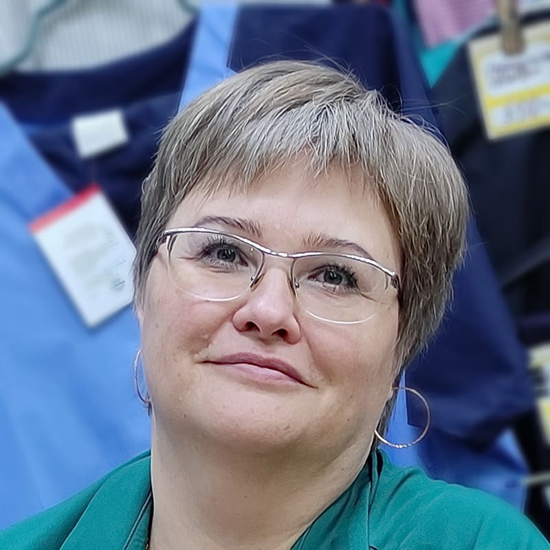 Железнова Татьяна, руководитель магазина «Спецодежда» на базе «Сатурн» в Ангарске
